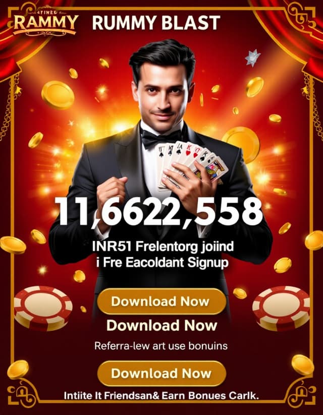 Rummy Blast Banner